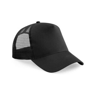 Beechfield Childrens/Kids Trucker Cap / Black